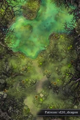 Carte 510, carte de JDR — battlemap pour Roll20 et Foundry VTT