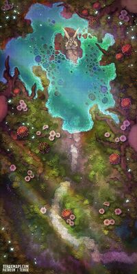 Carte 515, carte de JDR — battlemap pour Roll20 et Foundry VTT