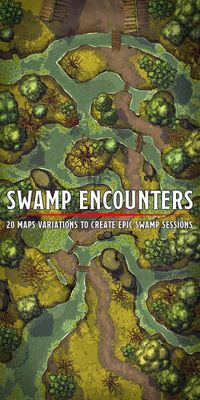 Carte 516, carte de JDR — battlemap pour Roll20 et Foundry VTT