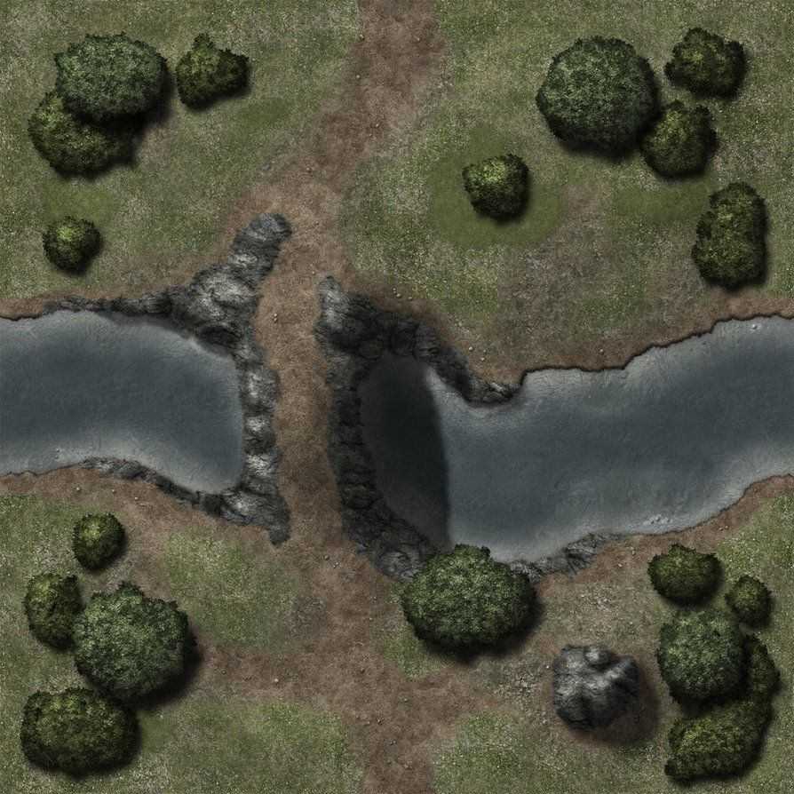 Carte 53, carte de JDR — battlemap pour Roll20 et Foundry VTT