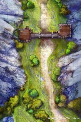 Carte 531, carte de JDR — battlemap pour Roll20 et Foundry VTT