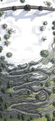 Carte 533, carte de JDR — battlemap pour Roll20 et Foundry VTT
