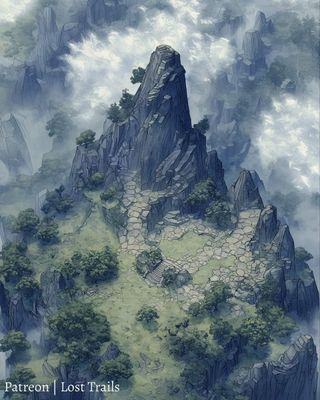 Carte 550, carte de JDR — battlemap pour Roll20 et Foundry VTT