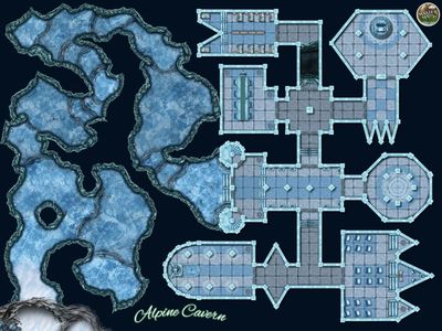 Carte 557, carte de JDR — battlemap pour Roll20 et Foundry VTT