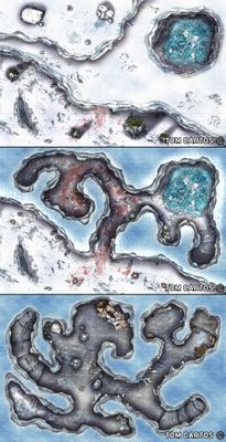 Carte 559, carte de JDR — battlemap pour Roll20 et Foundry VTT