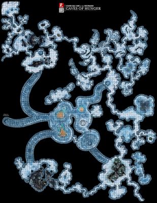 Carte 563, carte de JDR — battlemap pour Roll20 et Foundry VTT