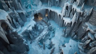 Carte 570, carte de JDR — battlemap pour Roll20 et Foundry VTT