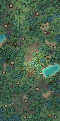 Carte 579, carte de JDR — battlemap pour Roll20 et Foundry VTT