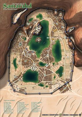 Carte 610, carte de JDR — battlemap pour Roll20 et Foundry VTT