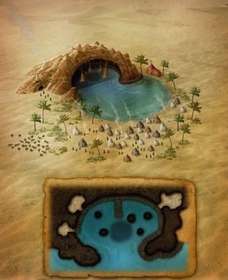 Carte 613, carte de JDR — battlemap pour Roll20 et Foundry VTT