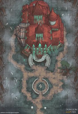 Carte 617, carte de JDR — battlemap pour Roll20 et Foundry VTT