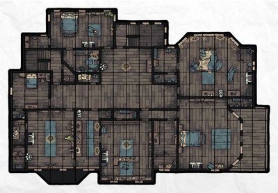 Carte 620, carte de JDR — battlemap pour Roll20 et Foundry VTT