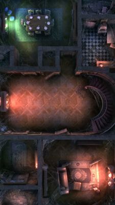 Carte 635, carte de JDR — battlemap pour Roll20 et Foundry VTT