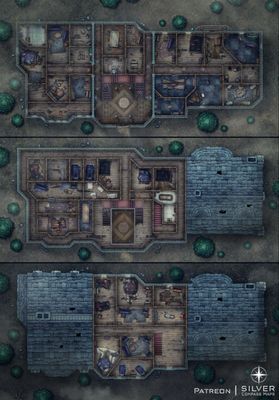 Carte 638, carte de JDR — battlemap pour Roll20 et Foundry VTT