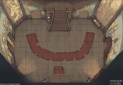 Carte 639, carte de JDR — battlemap pour Roll20 et Foundry VTT