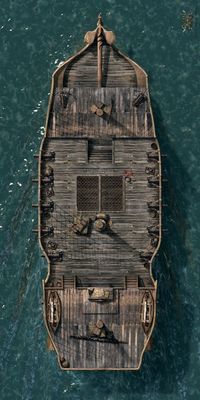Carte 652, carte de JDR — battlemap pour Roll20 et Foundry VTT