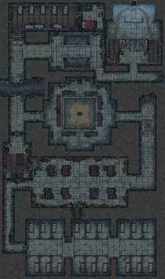 Carte 656, carte de JDR — battlemap pour Roll20 et Foundry VTT