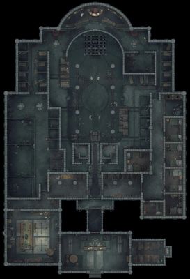 Carte 658, carte de JDR — battlemap pour Roll20 et Foundry VTT