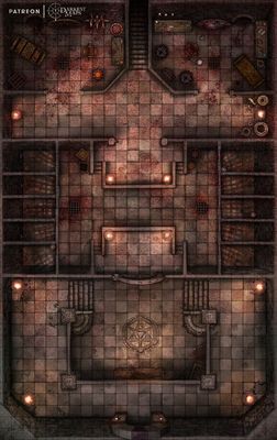 Carte 667, carte de JDR — battlemap pour Roll20 et Foundry VTT