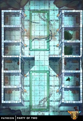 Carte 676, carte de JDR — battlemap pour Roll20 et Foundry VTT