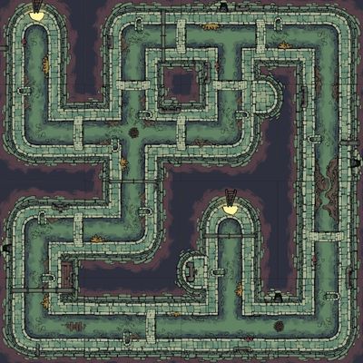 Carte 700, carte de JDR — battlemap pour Roll20 et Foundry VTT