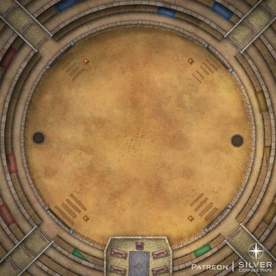 Carte 703, carte de JDR — battlemap pour Roll20 et Foundry VTT