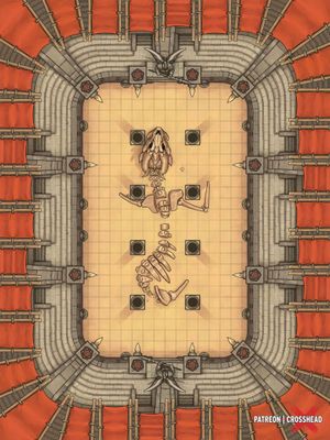Carte 711, carte de JDR — battlemap pour Roll20 et Foundry VTT