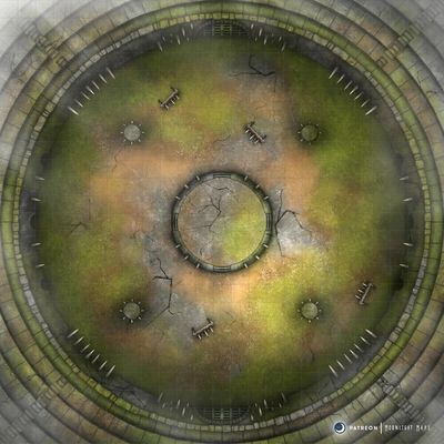 Carte 714, carte de JDR — battlemap pour Roll20 et Foundry VTT