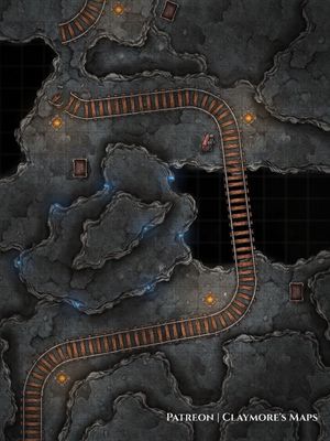 Carte 746, carte de JDR — battlemap pour Roll20 et Foundry VTT