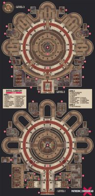 Carte 749, carte de JDR — battlemap pour Roll20 et Foundry VTT