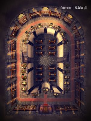Carte 760, carte de JDR — battlemap pour Roll20 et Foundry VTT