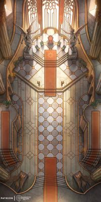 Carte 774, carte de JDR — battlemap pour Roll20 et Foundry VTT