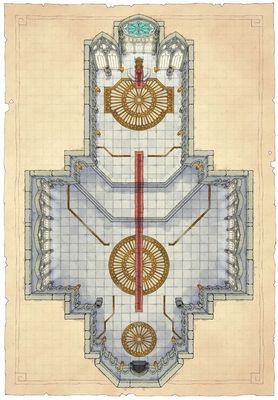 Carte 776, carte de JDR — battlemap pour Roll20 et Foundry VTT