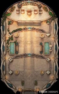 Carte 782, carte de JDR — battlemap pour Roll20 et Foundry VTT