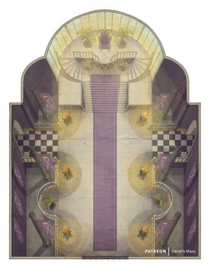 Carte 783, carte de JDR — battlemap pour Roll20 et Foundry VTT