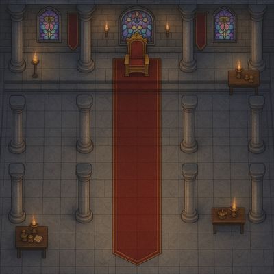 Carte 786, carte de JDR — battlemap pour Roll20 et Foundry VTT