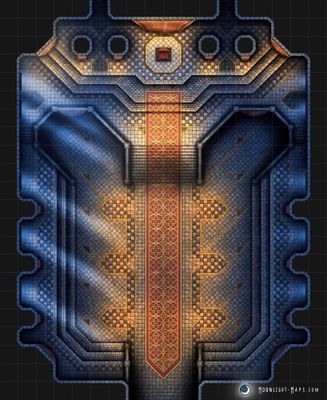 Carte 789, carte de JDR — battlemap pour Roll20 et Foundry VTT
