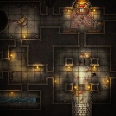 Carte 800, carte de JDR — battlemap pour Roll20 et Foundry VTT