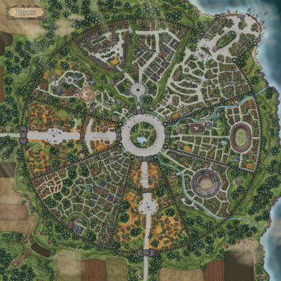 Carte 854, carte de JDR — battlemap pour Roll20 et Foundry VTT