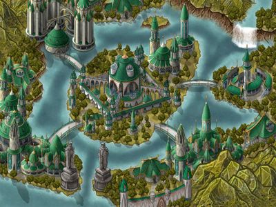 Carte 857, carte de JDR — battlemap pour Roll20 et Foundry VTT