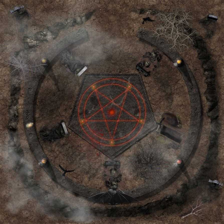Carte 86, carte de JDR — battlemap pour Roll20 et Foundry VTT