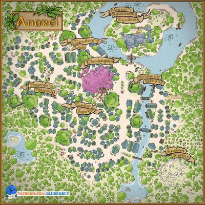 Carte 864, carte de JDR — battlemap pour Roll20 et Foundry VTT