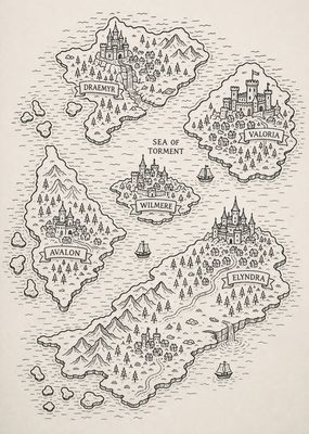 Carte 871, carte de JDR — battlemap pour Roll20 et Foundry VTT