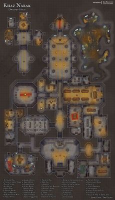 Carte 872, carte de JDR — battlemap pour Roll20 et Foundry VTT