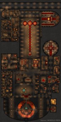 Carte 882, carte de JDR — battlemap pour Roll20 et Foundry VTT