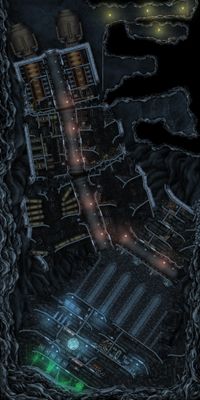Carte 899, carte de JDR — battlemap pour Roll20 et Foundry VTT