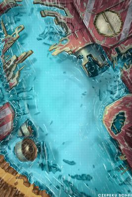 Carte 912, carte de JDR — battlemap pour Roll20 et Foundry VTT