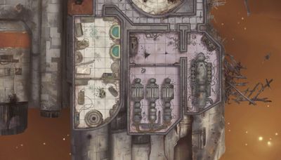 Carte 919, carte de JDR — battlemap pour Roll20 et Foundry VTT