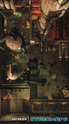 Carte 922, carte de JDR — battlemap pour Roll20 et Foundry VTT