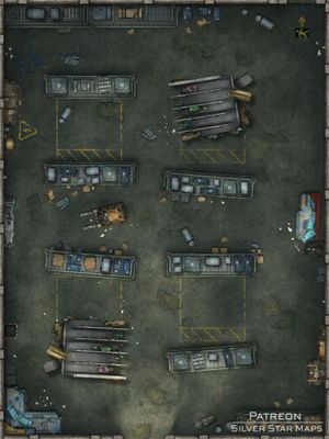 Carte 926, carte de JDR — battlemap pour Roll20 et Foundry VTT